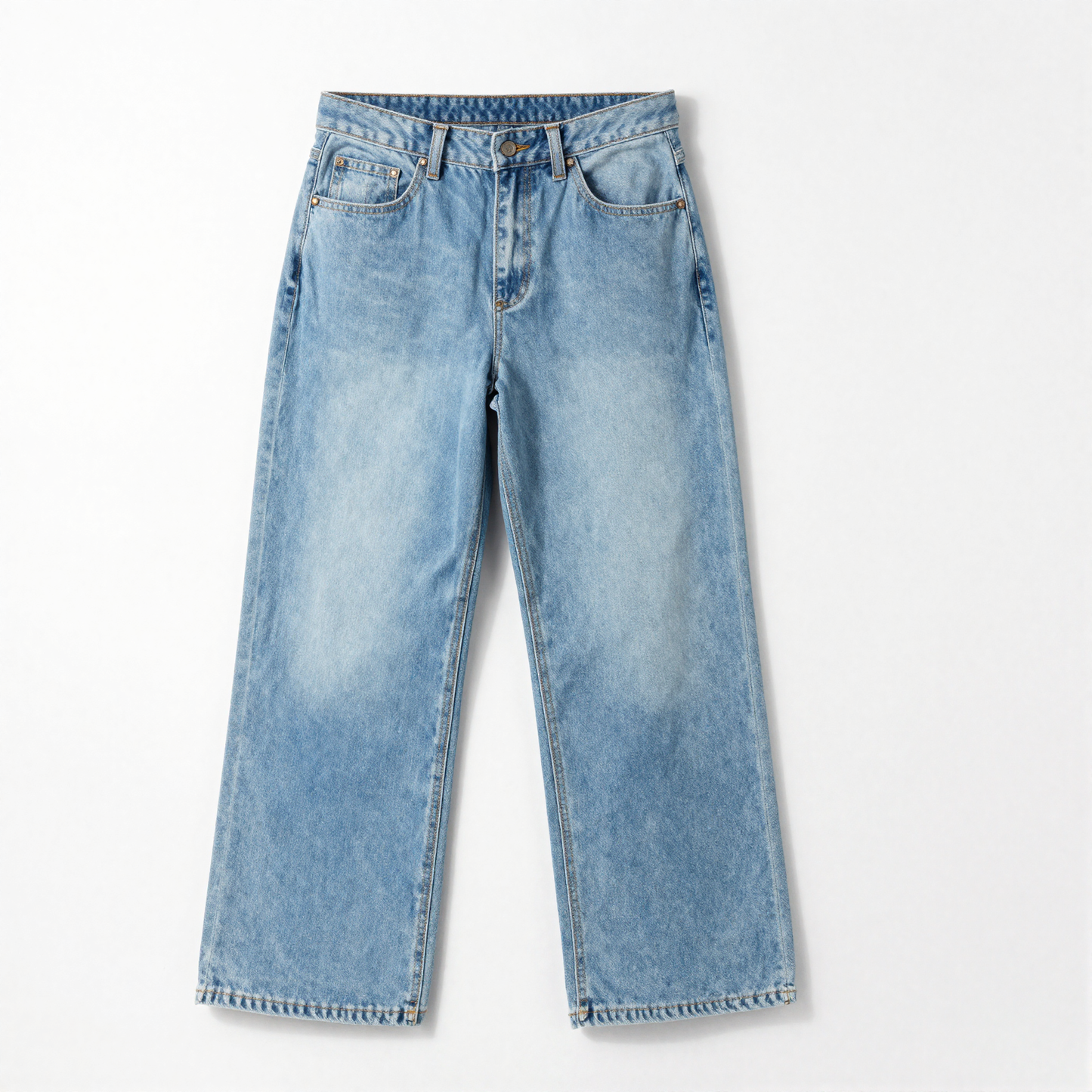 Wide-Leg Denim