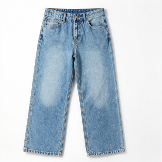Wide-Leg Denim